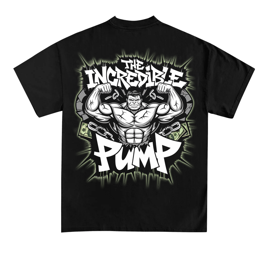 Incredible Pump (Backprint) T-Shirt