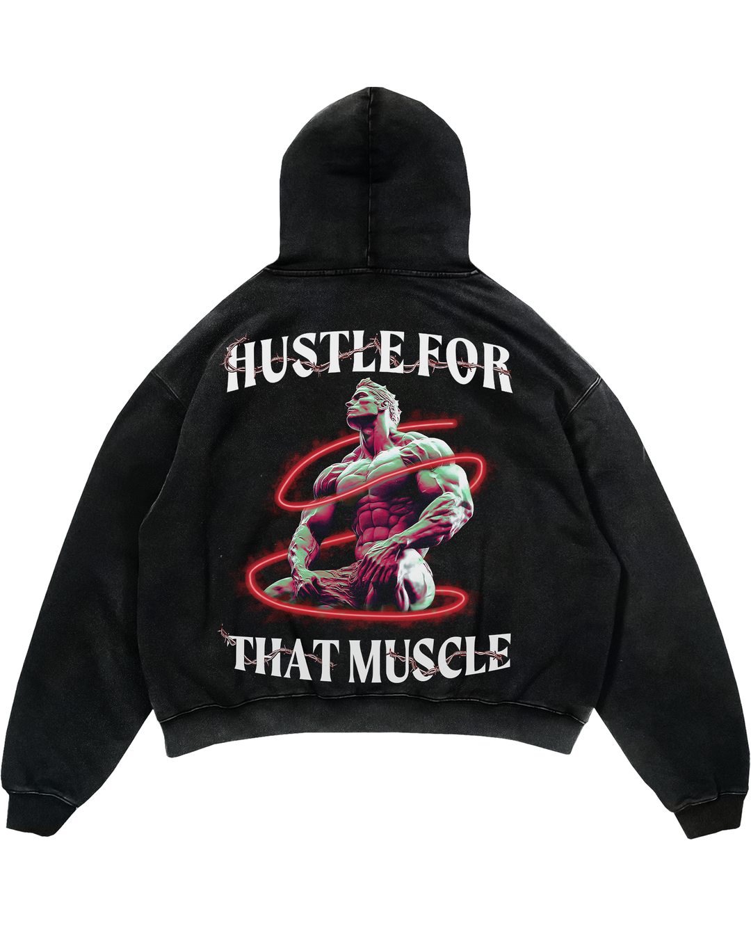 Hustle Oversized Hoodie