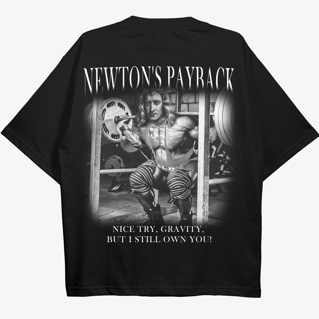 Newtons Payback (Backprint) Oversize Blast