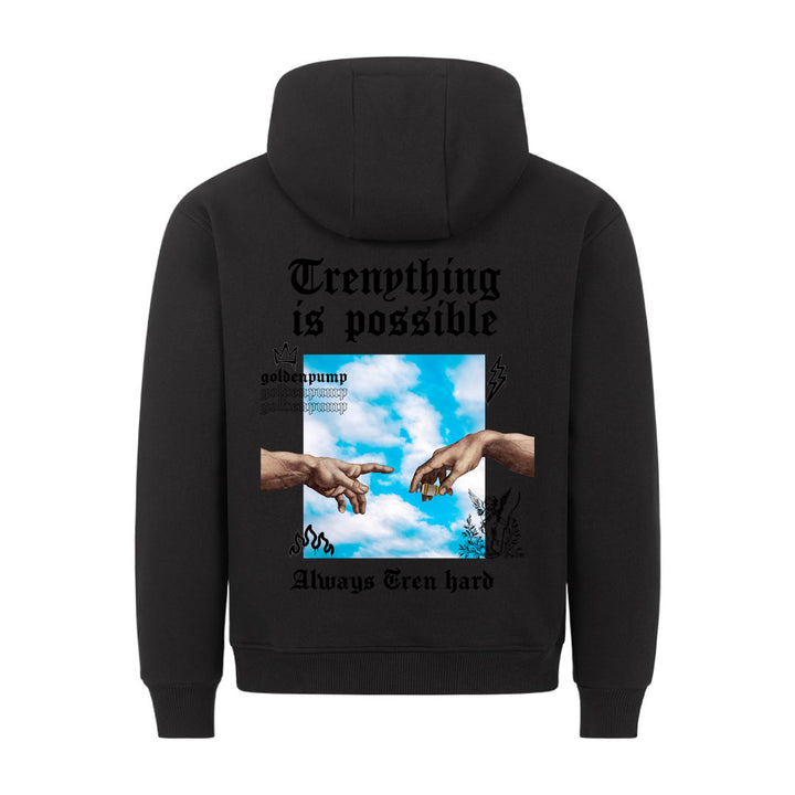 Trenything is possible Oversized (Backprint) Hoodie