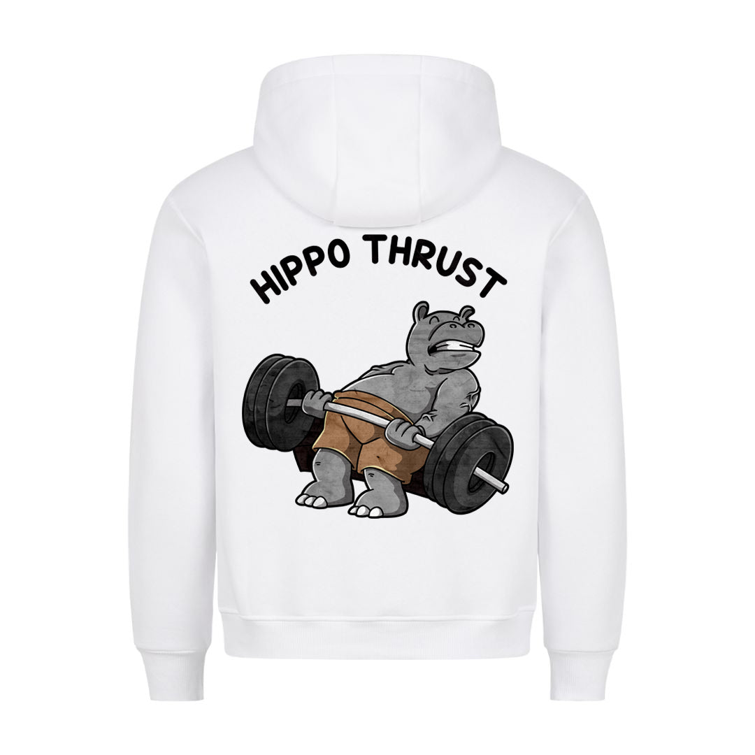 Hippo Thrust (Backprint) Hoodie