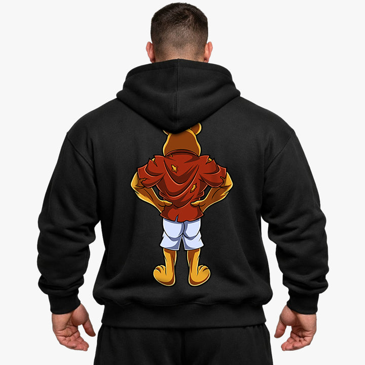 Bear (Backprint) Oversized Hoodie