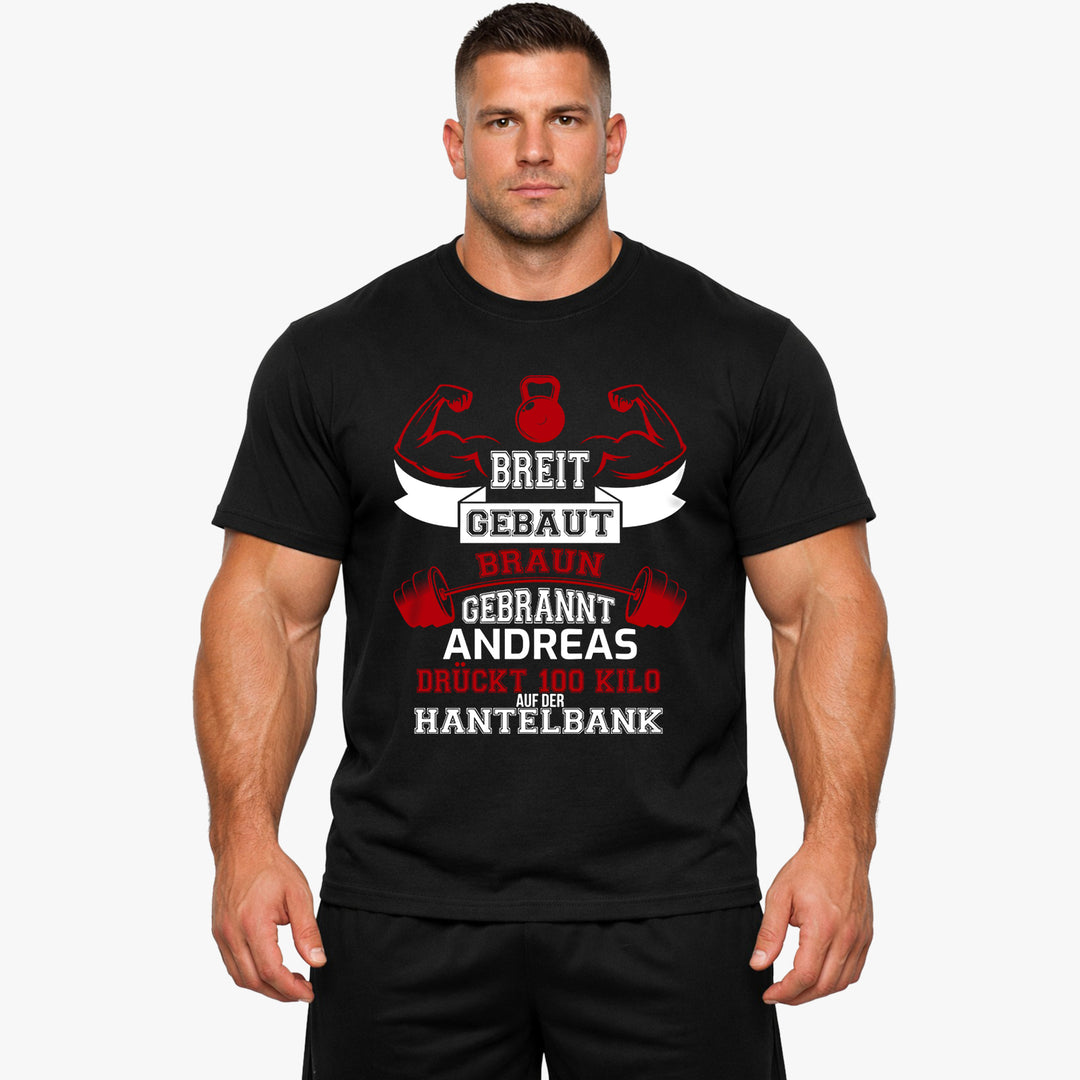 Braun gebrannt Shirt