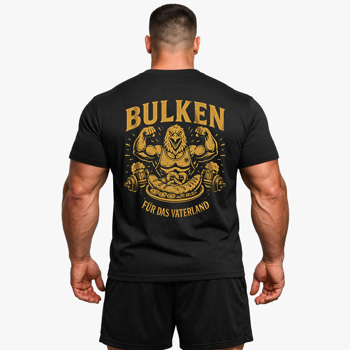 Bulken für das Vaterland (Backprint) T-Shirt