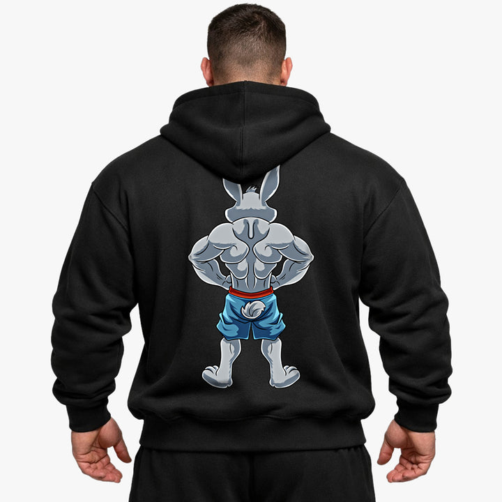 Bunny Flex (Backprint) Oversized Hoodie