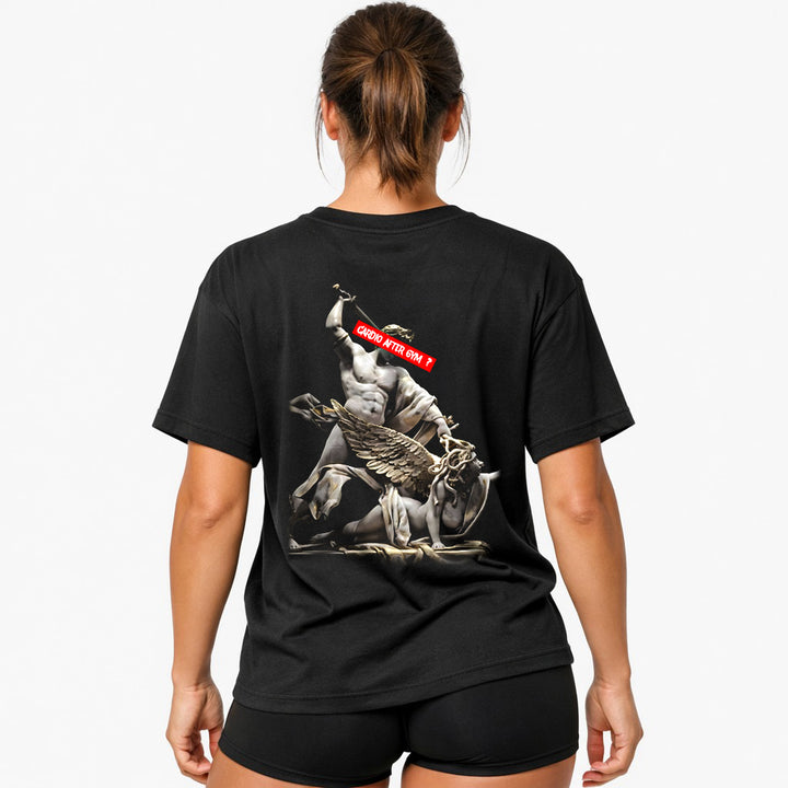 Cardio after gym Oversized (Backprint) Shirt
