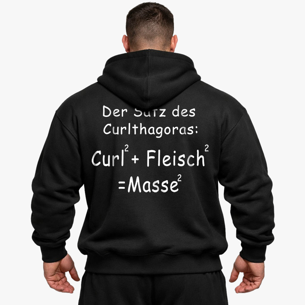 Curlthagoras Oversized Hoodie