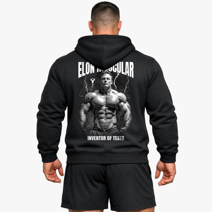 Elon Muscular (Backprint) Hoodie