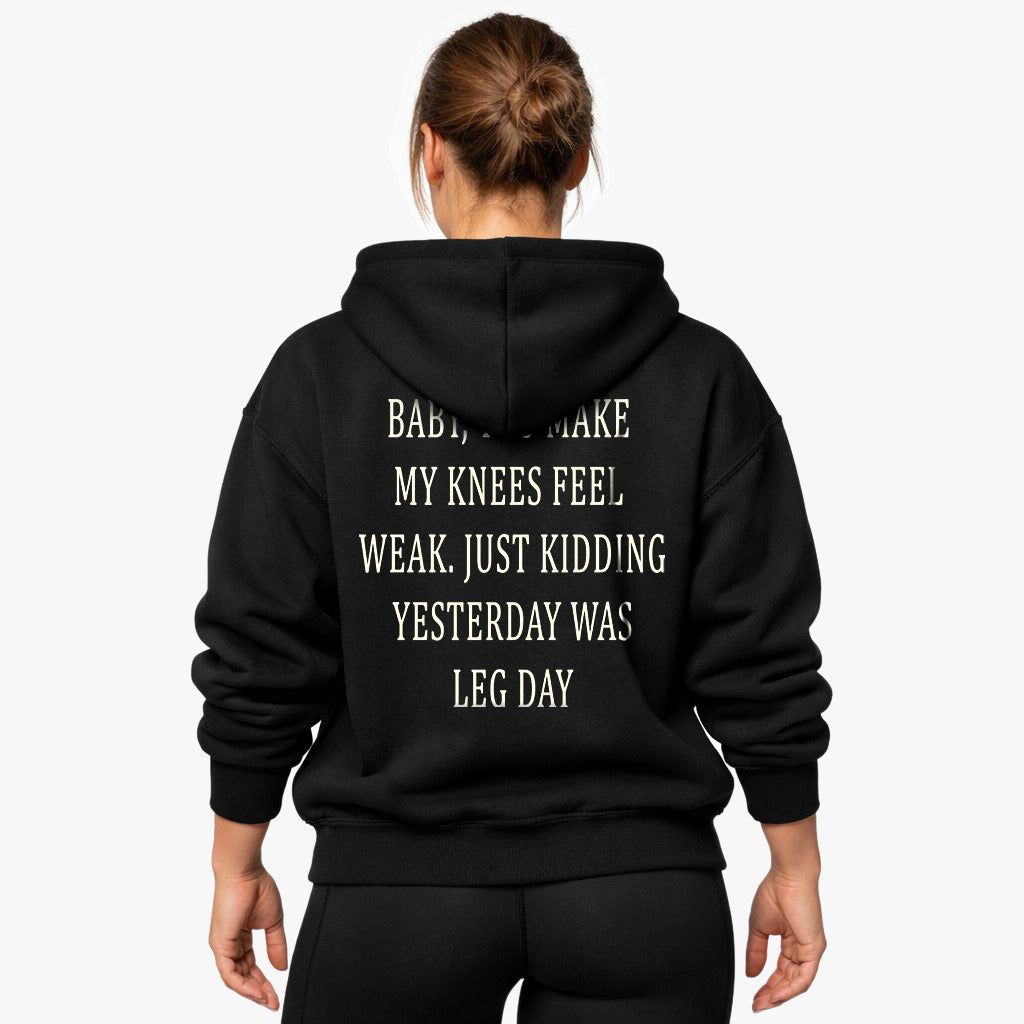 Feel weak Oversized Hoodie