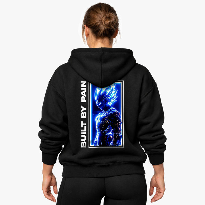 Built By Pain (Backprint) Oversized Hoodie