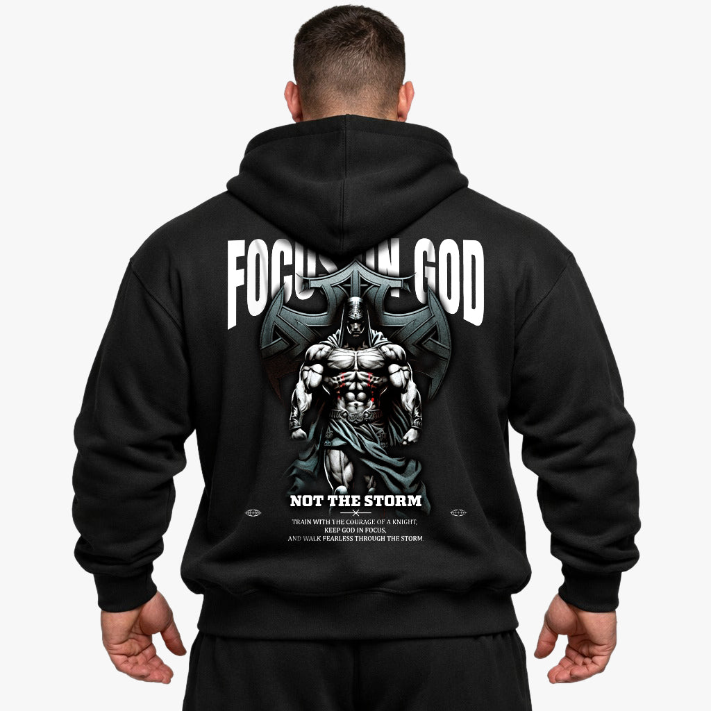 Focus on god Oversized Hoodie