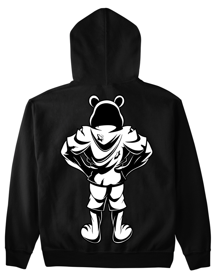 Bear B&W Hoodie