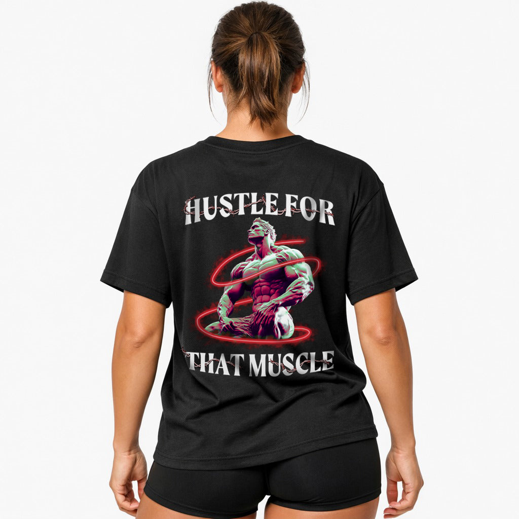 Hustle (Backprint) Oversized Shirt