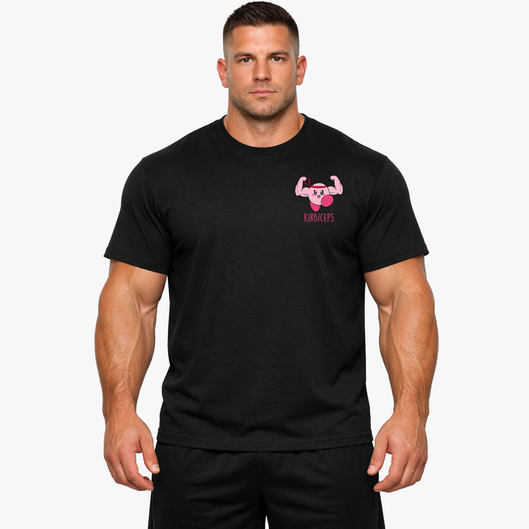 La camiseta de Kirbicep.