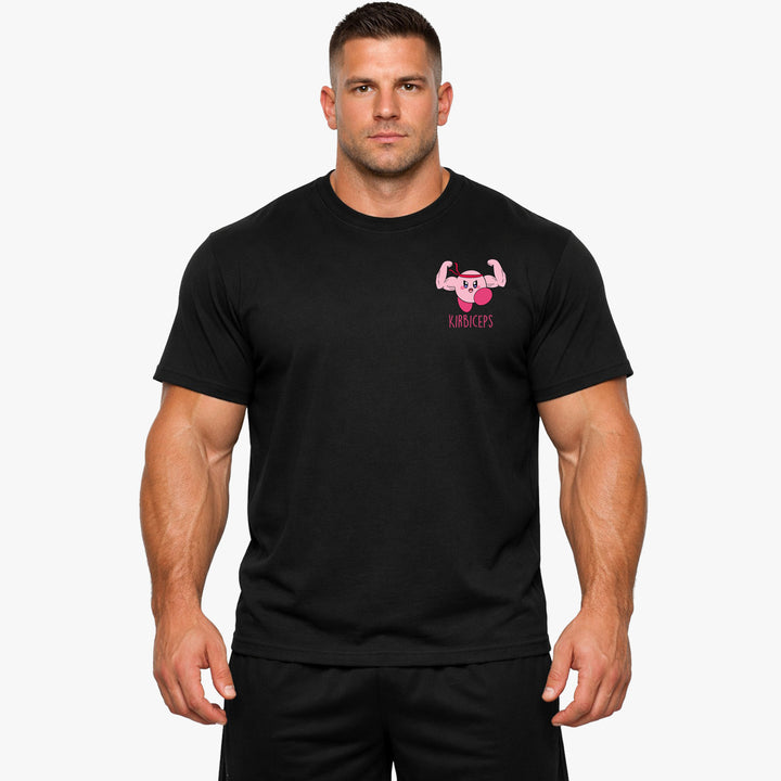 La camiseta de Kirbicep.