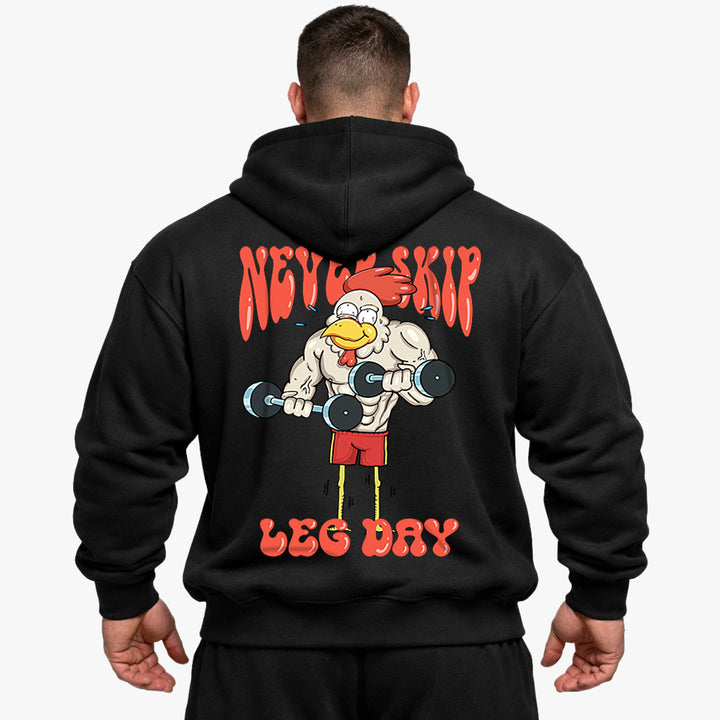 Leg Day Oversized Hoodie