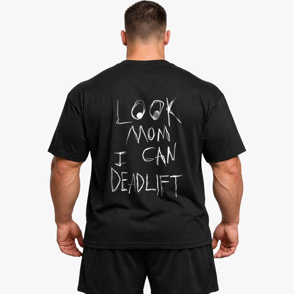 Look Mom Oversized (Backprint) Shirt