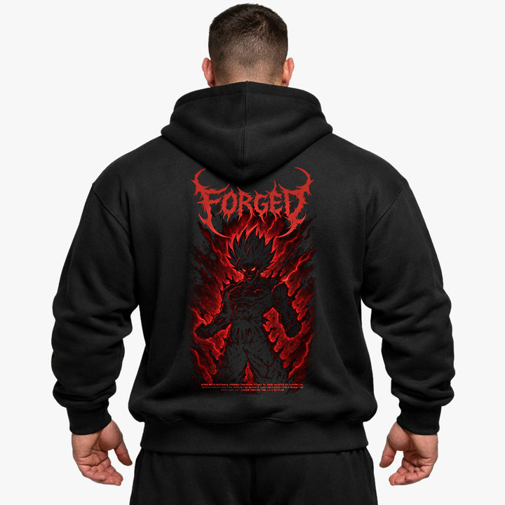Forged (Backprint) Oversized Hoodie