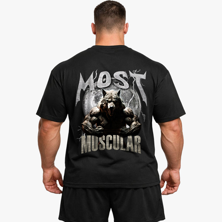 Most Muscular (Backprint) Oversized Shirt