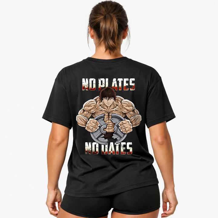 No Plates,no dates Oversized (Backprint) Shirt