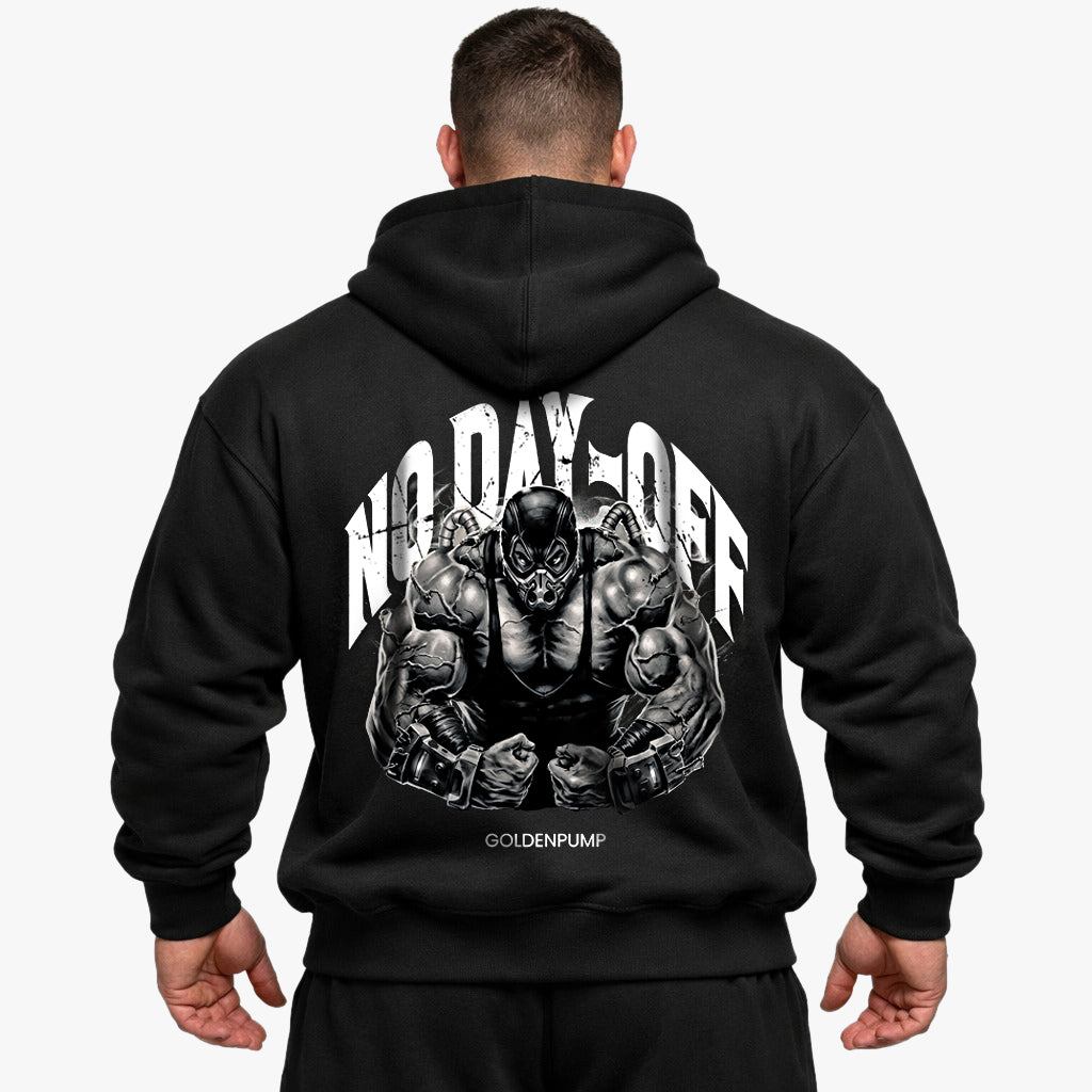 No days off Oversized (Backprint) Hoodie