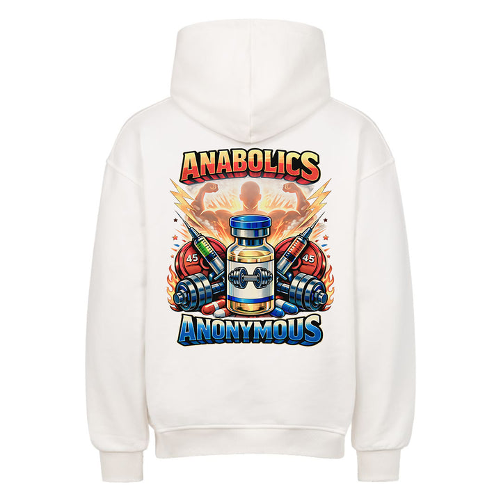 Anabolics Anonymous (Backprint) Oversized Hoodie