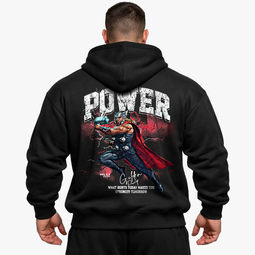 Power Oversized (Backprint) Hoodie