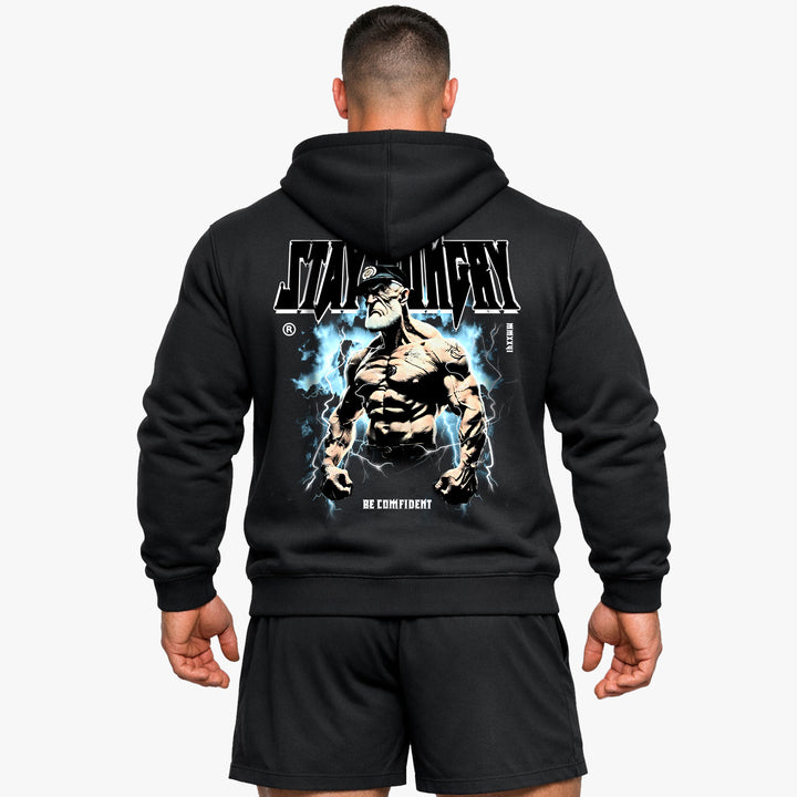 Sudadera con capucha Stay Hungry (espalda)