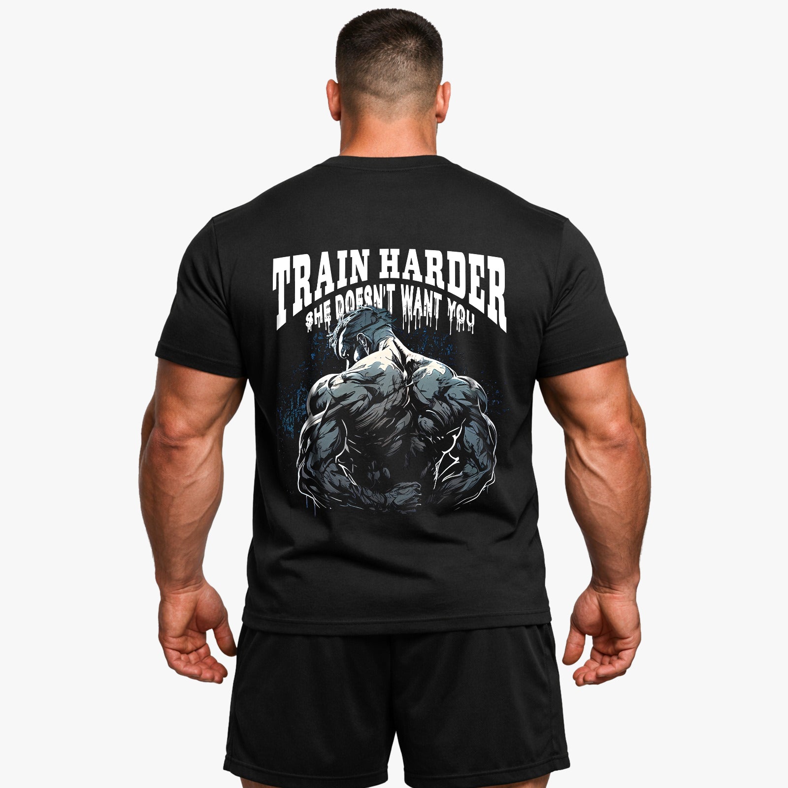 Train Harder (Backprint) Shirt