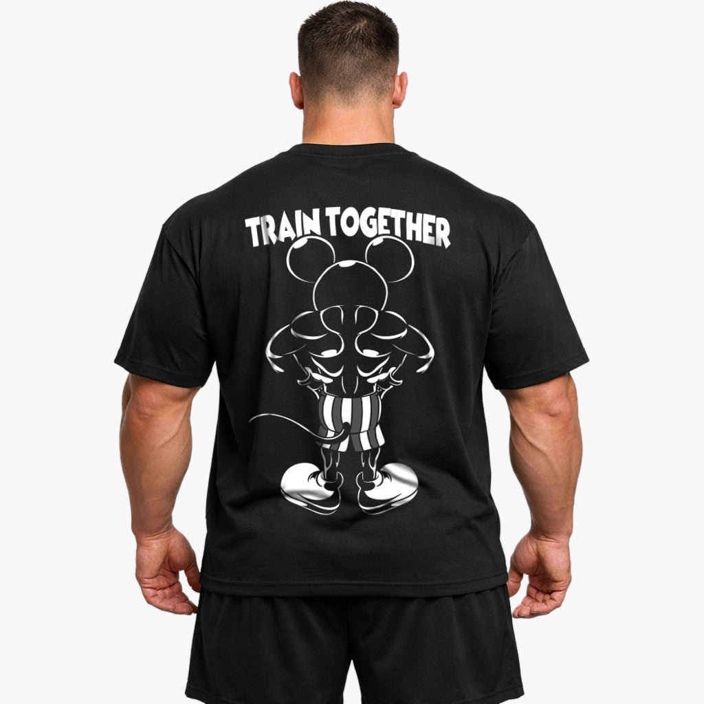 Train Together (Backprint) Oversized Shirt