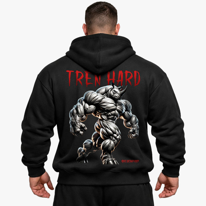 Tren Hard (Backprint) Oversized Hoodie