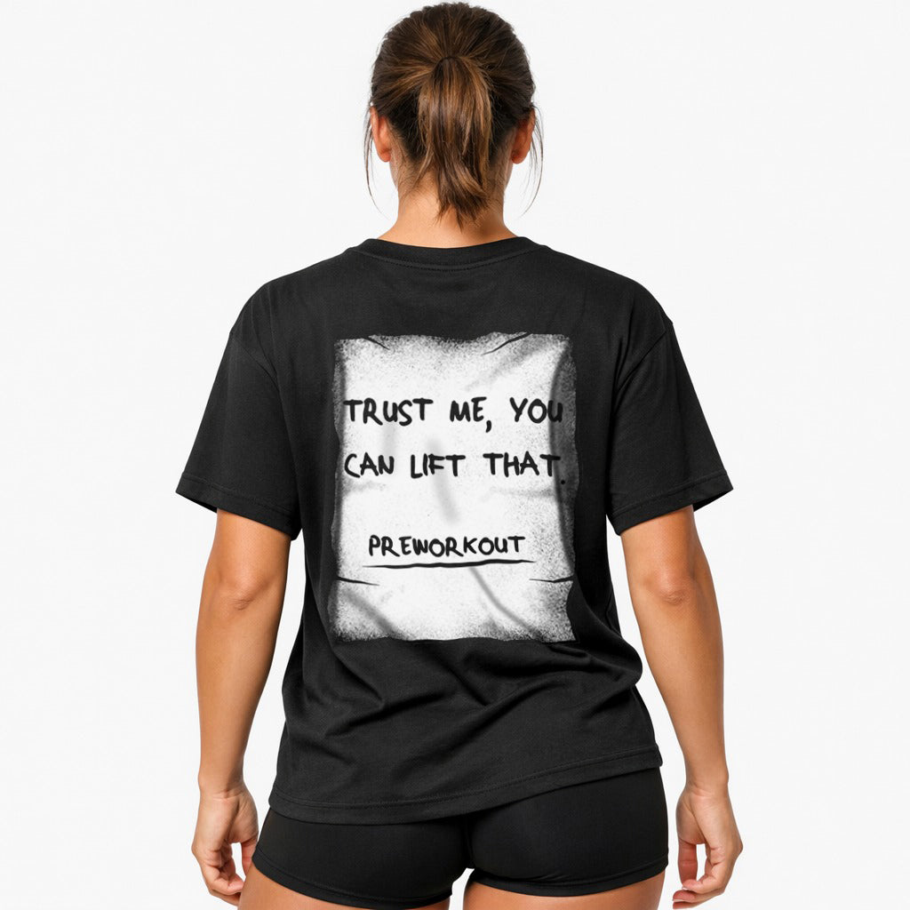 Trust me (Backprint) Oversized Shirt