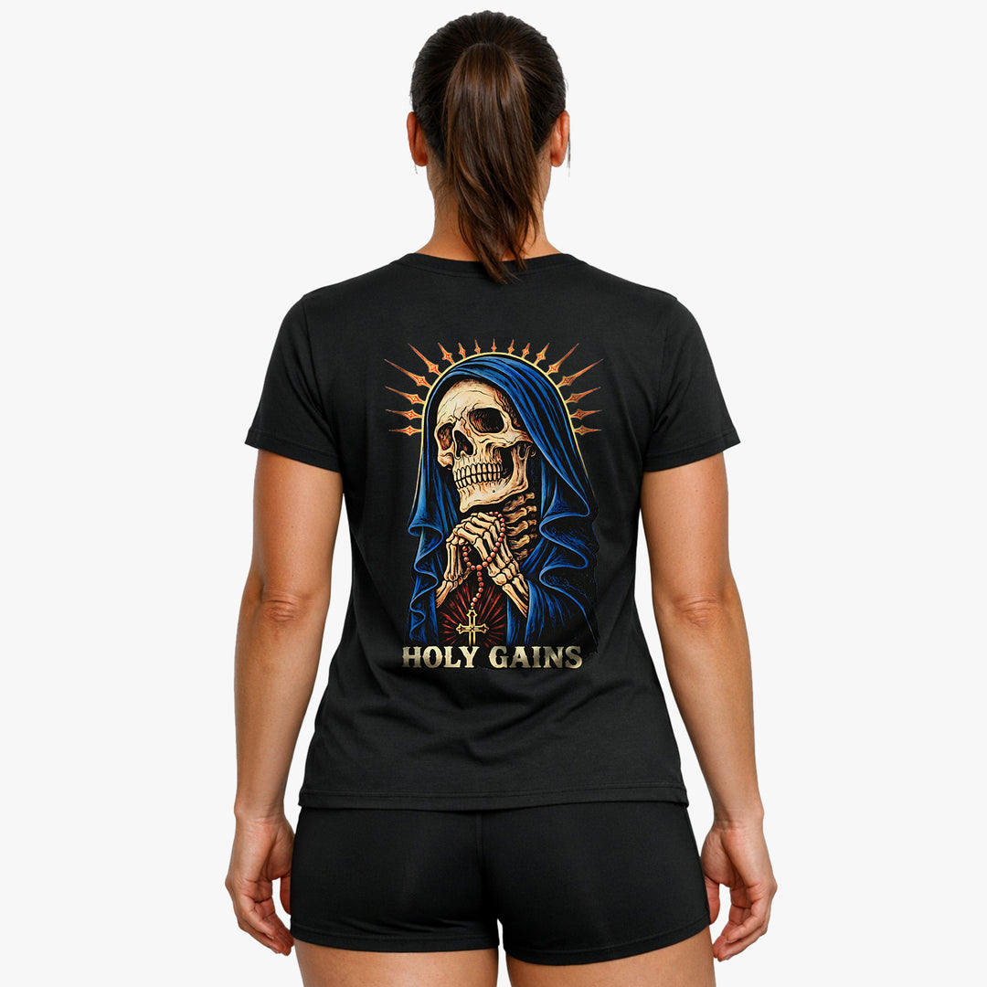 Holy Gains (Backprint) T-Shirt