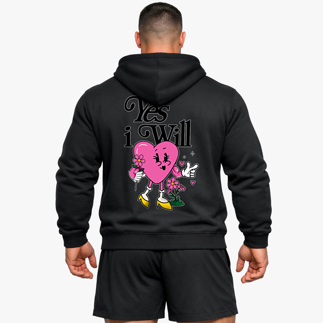 Yes i will (Backprint) Hoodie