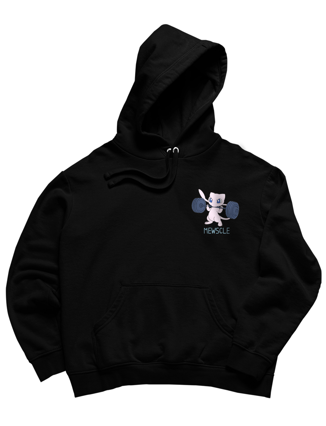 Mewscle (Frontprint) Hoodie