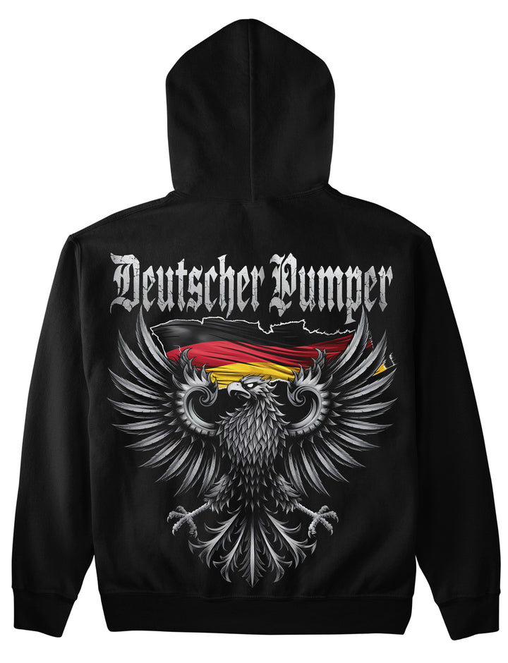 Deutscher Pumper (Backprint) Hoodie