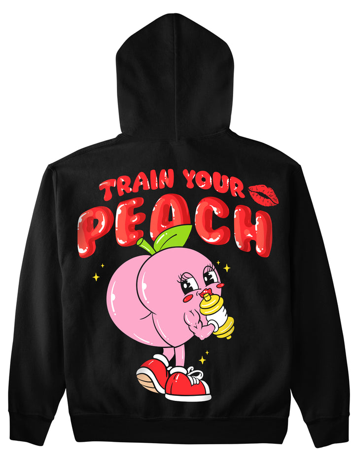 Train your Peach (Backprint) Hoodie