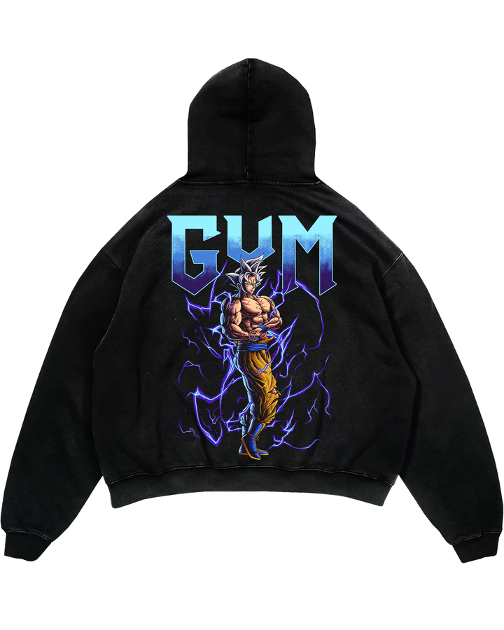 Gym-Side Chest Oversized Hoodie