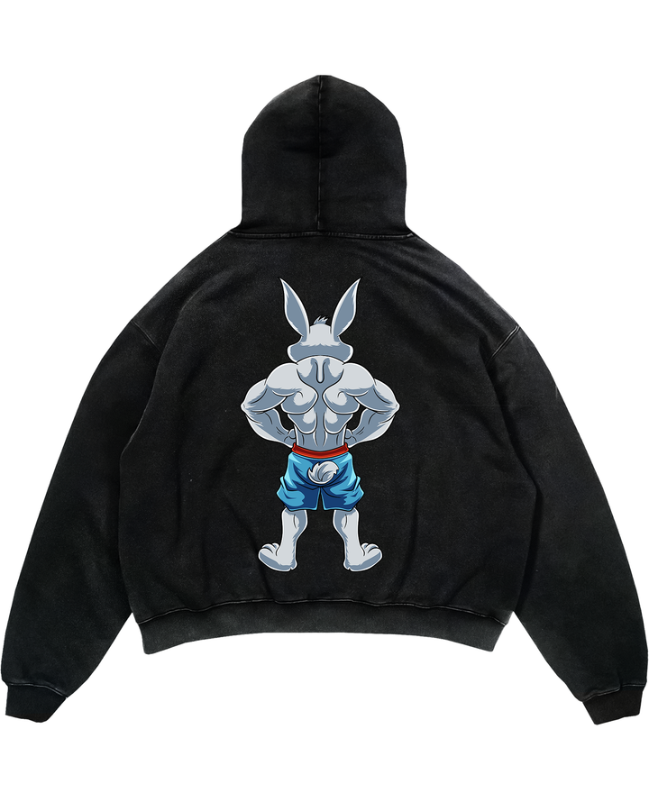 Bunny Flex (Backprint) Oversized Hoodie
