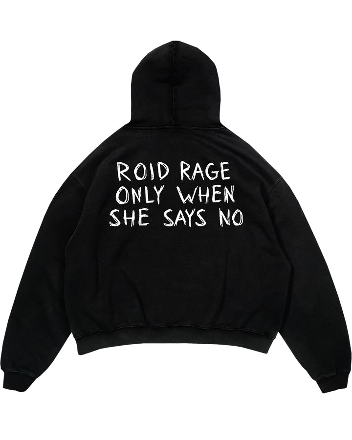 Roid Rage (Backprint) Oversized Hoodie