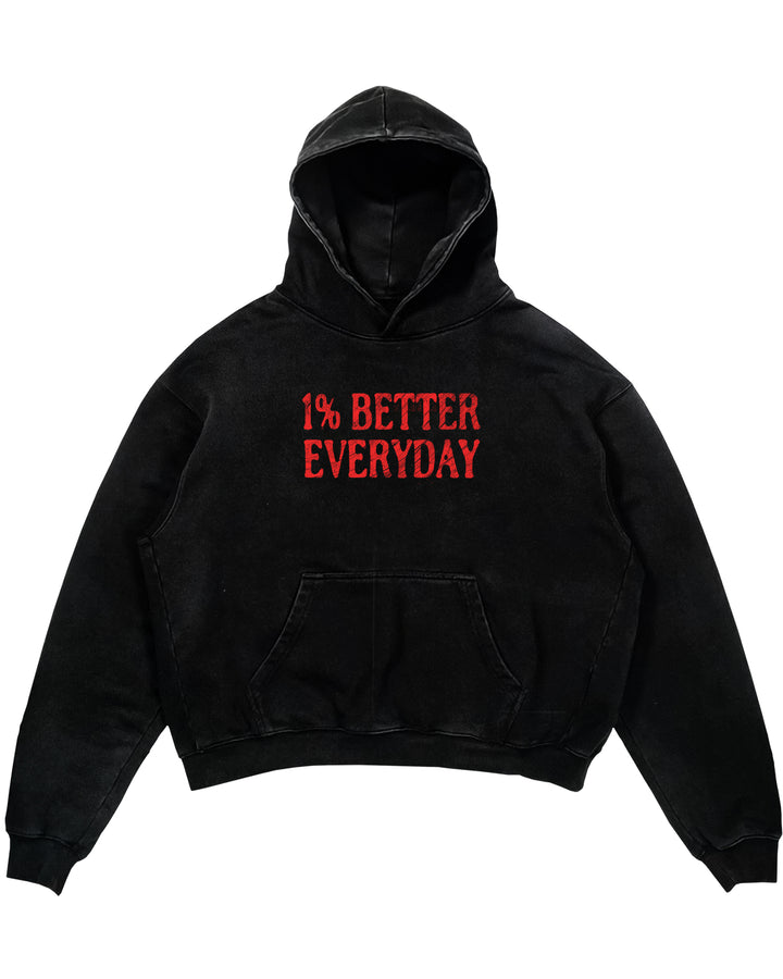 1% Better Everyday Oversized Hoodie