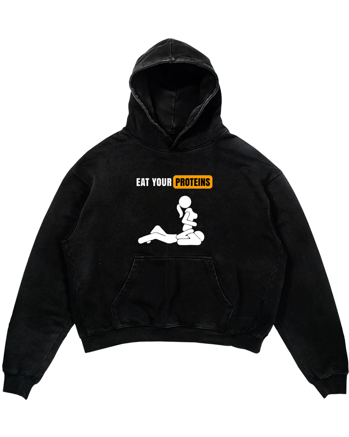 Eat Your Proteins Oversized Hoodie