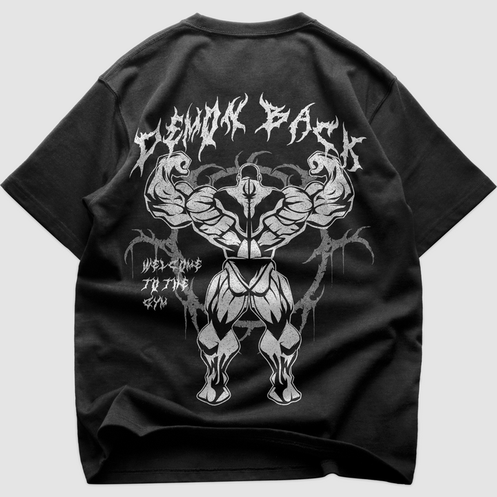 Demon Back (Backprint) Oversized Shirt